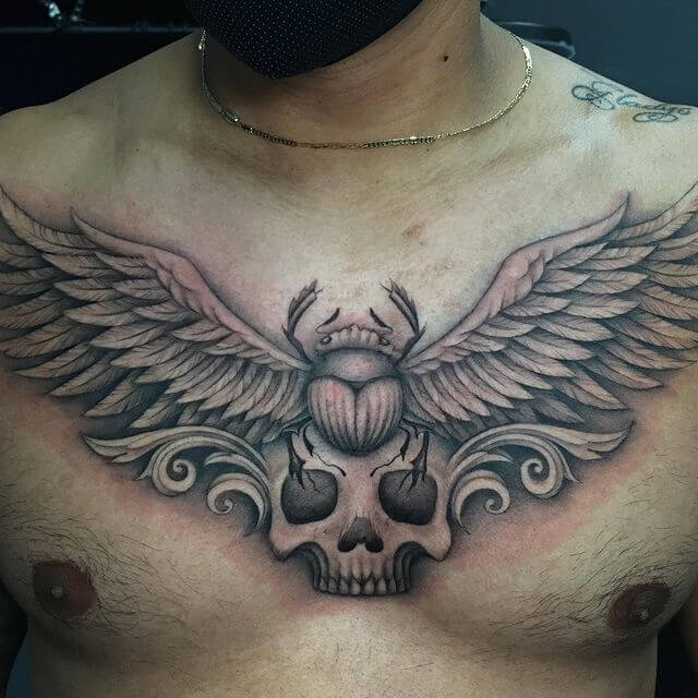Realistic Angel Wing Tattoo Ideas