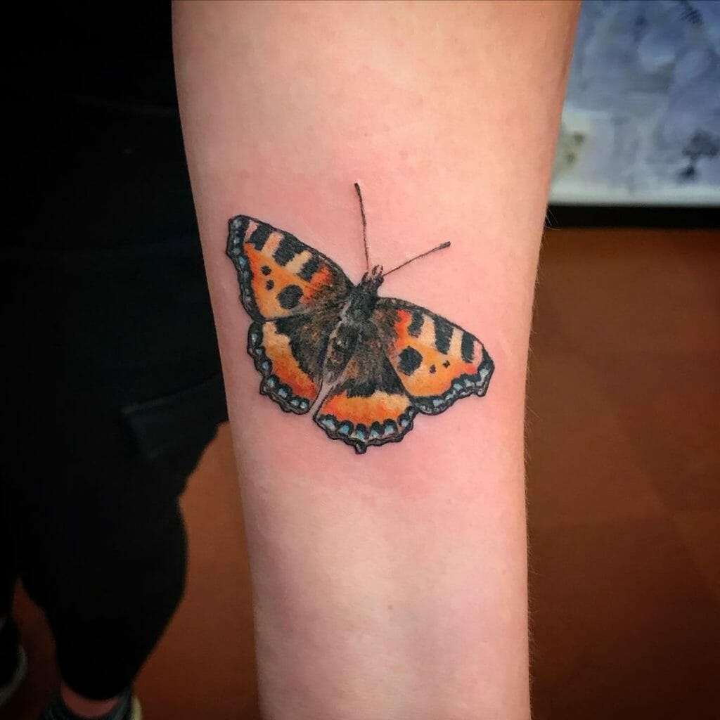 Realistic Butterfly Tattoo Designs