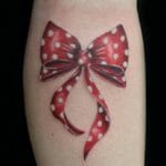 Red Bow Tattoo