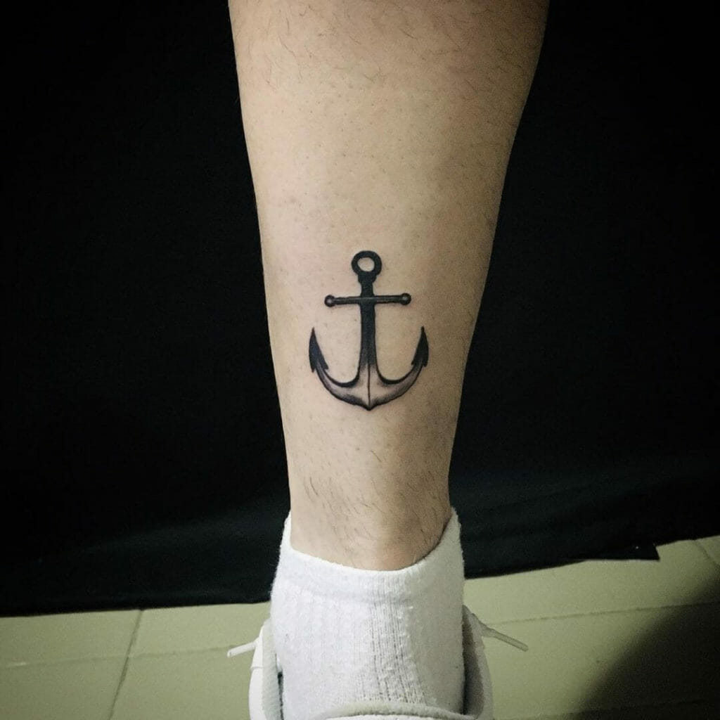 Small And Compact Anchor Tattoos