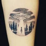 Spaceship tattoos