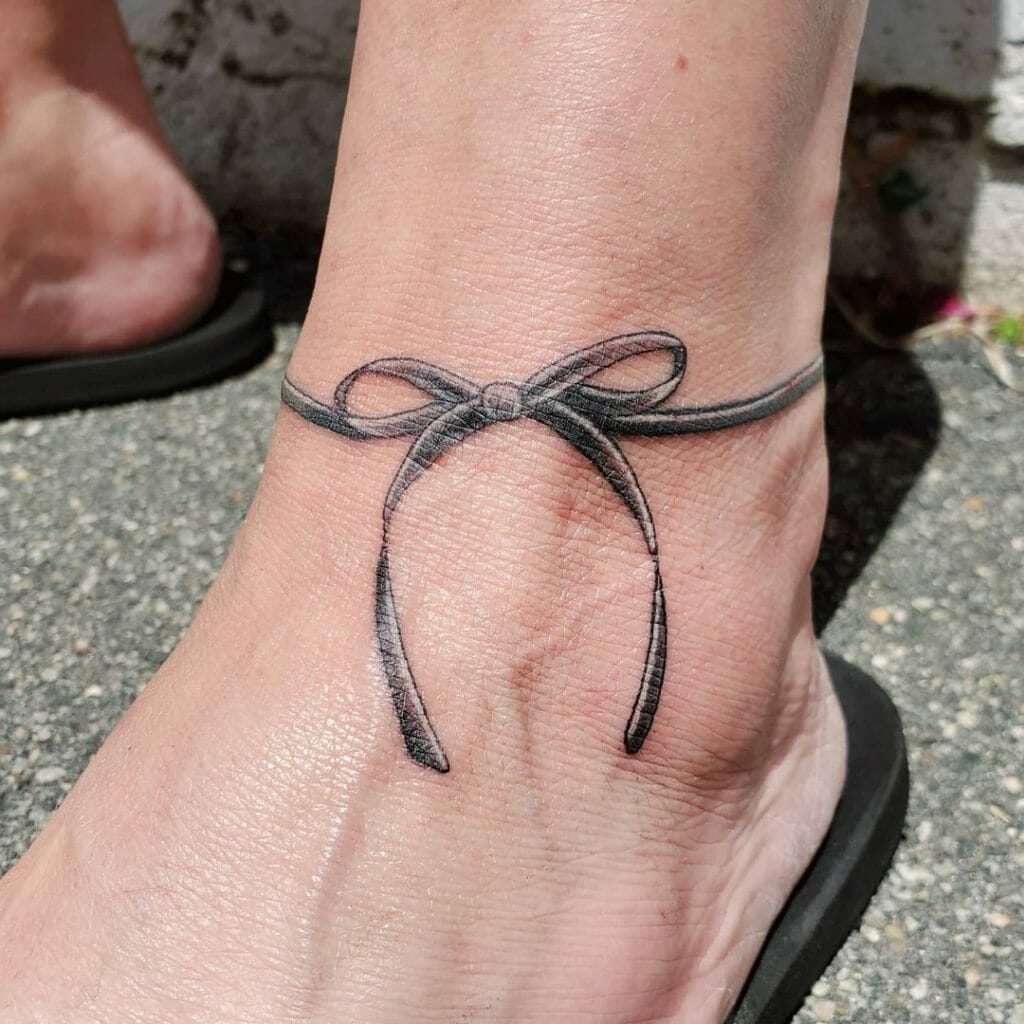 String Bow Tattoo