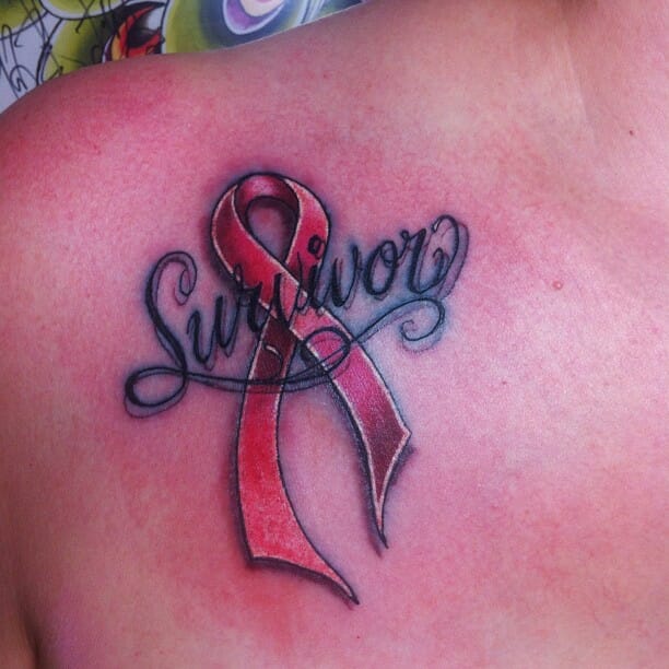 Survivor Breast Cancer Tattoo