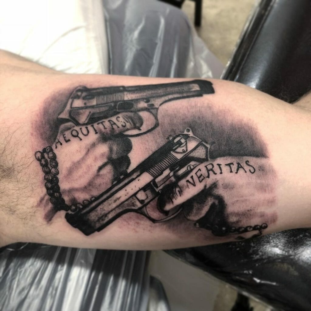 'The Boondock Saints' Tattoo Ideas With Guns