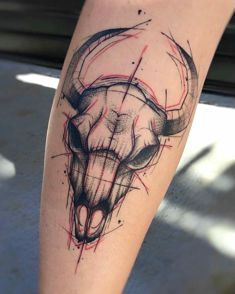 The Buffalo Outline Tattoo For The First-Timers