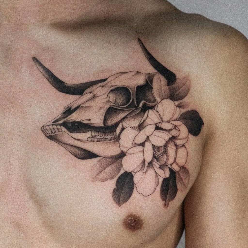 The Buffalo Skull Tattoo As A Homage To Native American Culture