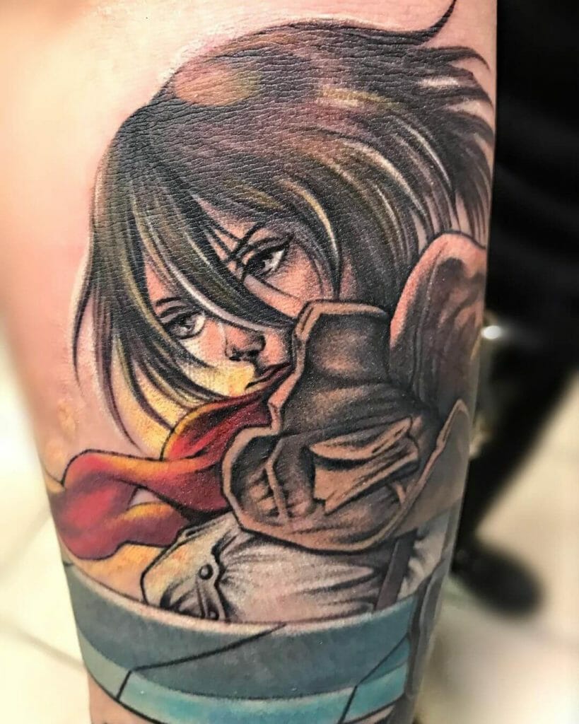 The Gorgeous Mikasa Ackerman Tattoos