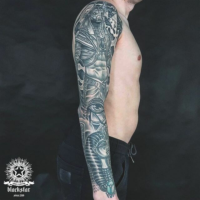 The Intricate 'Lord Of The Sacred Land' Tattoo For The Detail Freaks