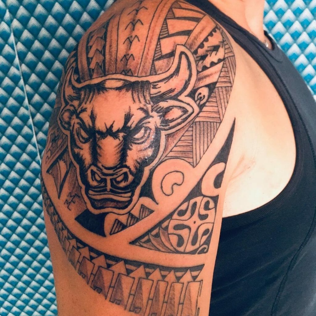 The Minotaur Buffalo Tattoo for The 'Critical Role' Fans