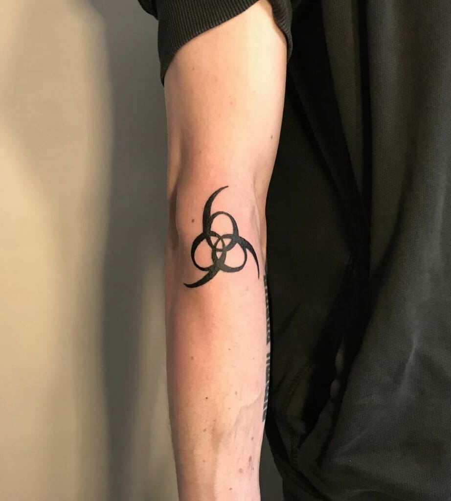 'The Omen' 666 Tattoo