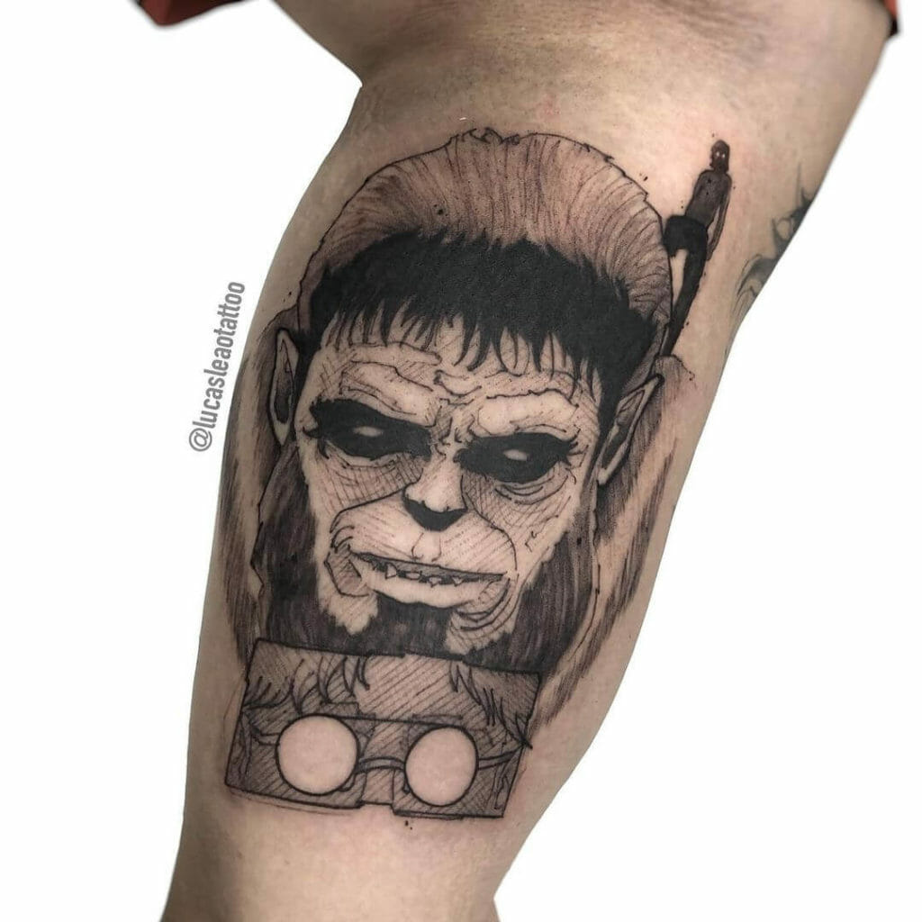 The Scary Beast Titan X Zeke Jaeger Tattoos