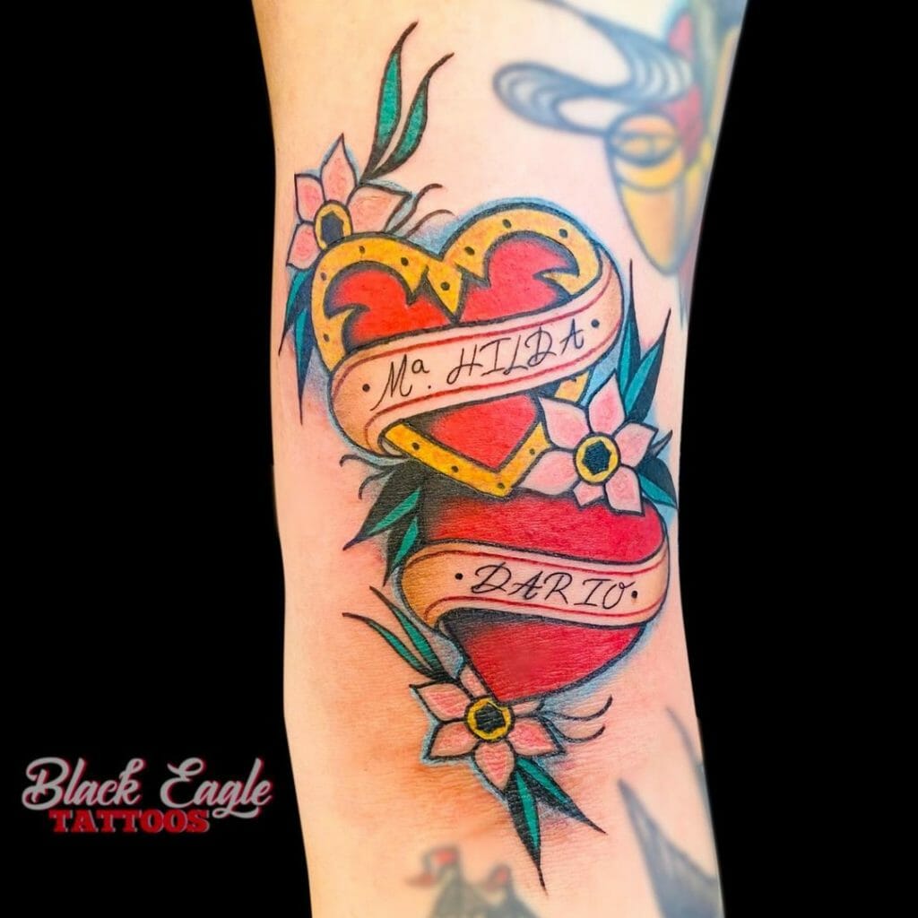 Two Heart Tattoo