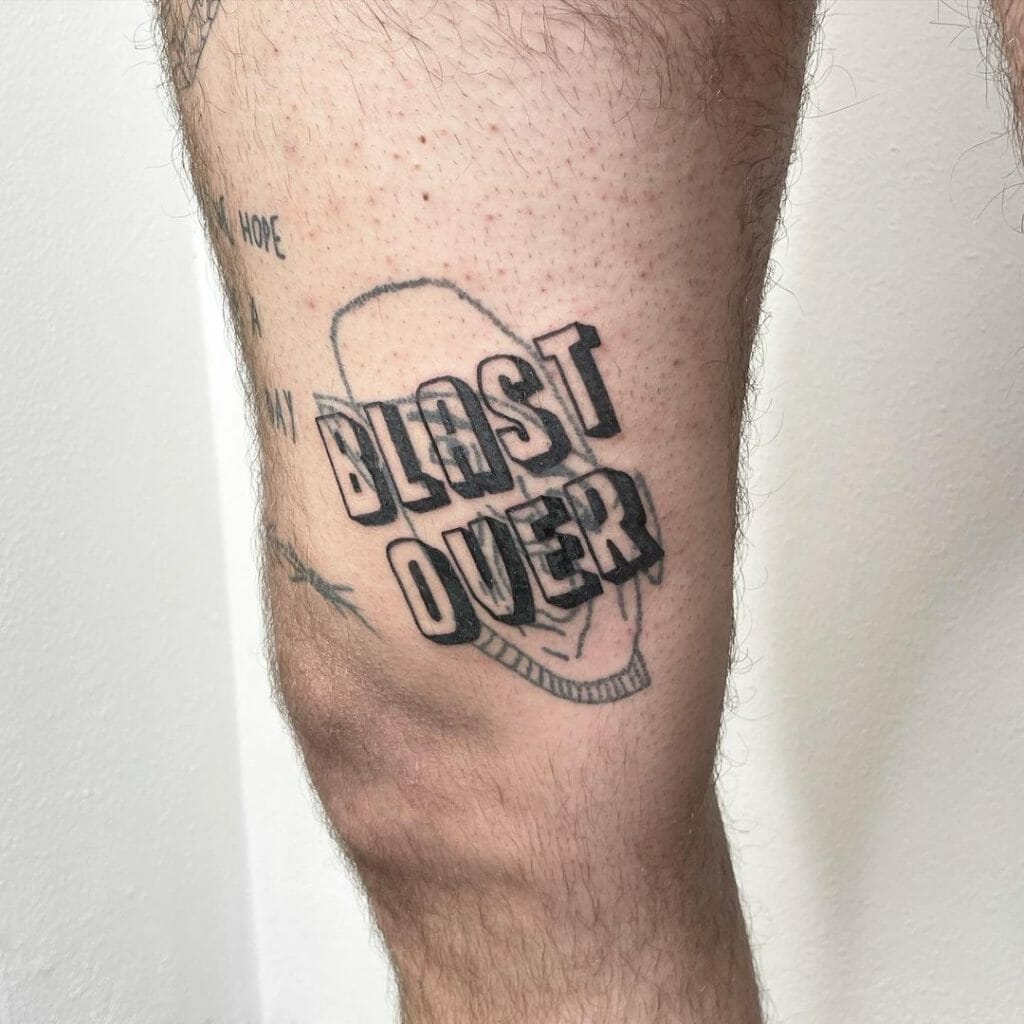 Unique Blast Over Tattoo Ideas With The Phrase