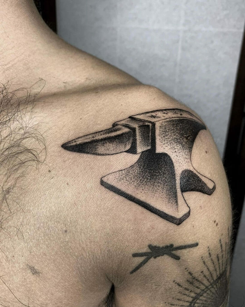 Versatile Anvil Tattoos That Can Be Placed Anywhere