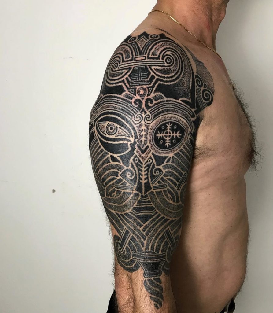 Viking Celtic Knot Tattoo