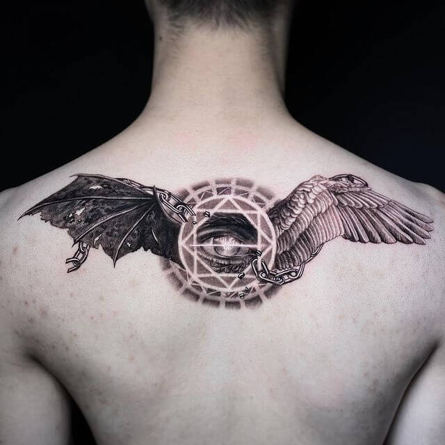 Wing tattoo 
