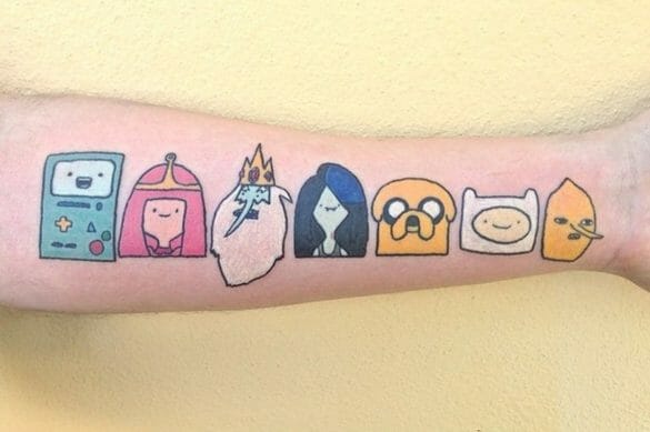 Adventure Time Character Tattoos - wide 2