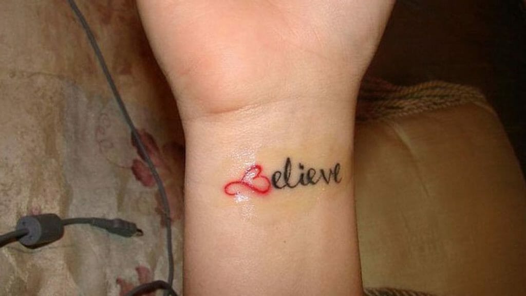 believe Tattoos