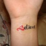 believe Tattoos