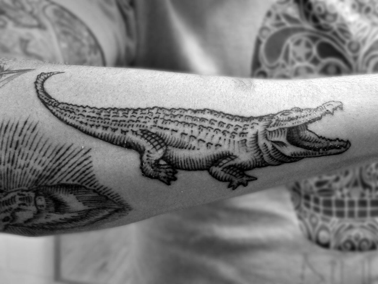 30 Crocodile Tattoo Design Ideas for Men and Women