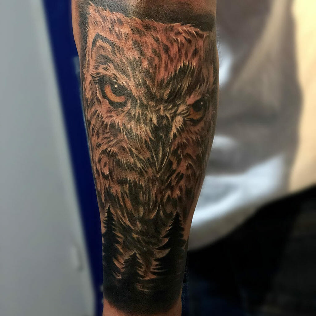 owl tattoo 