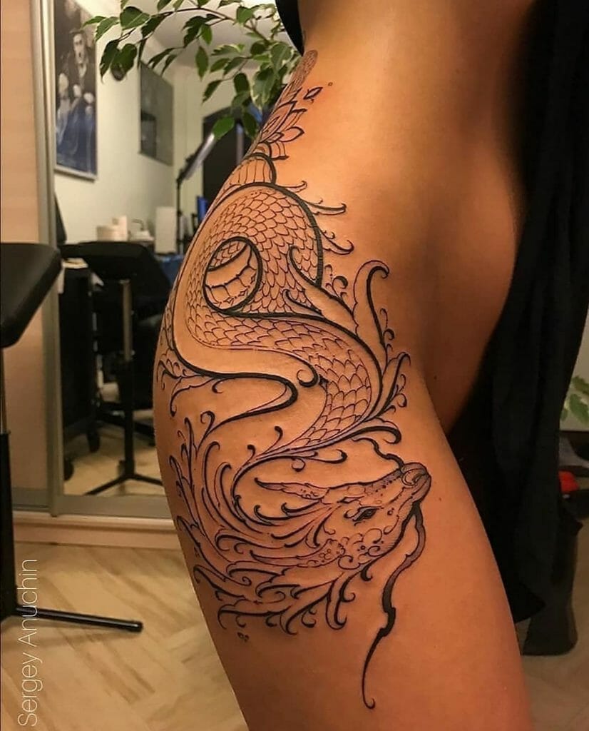 Amazing Dragon Tattoo