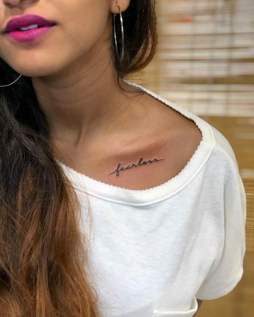 Awesome Fearless Tattoos For Your Shoulder