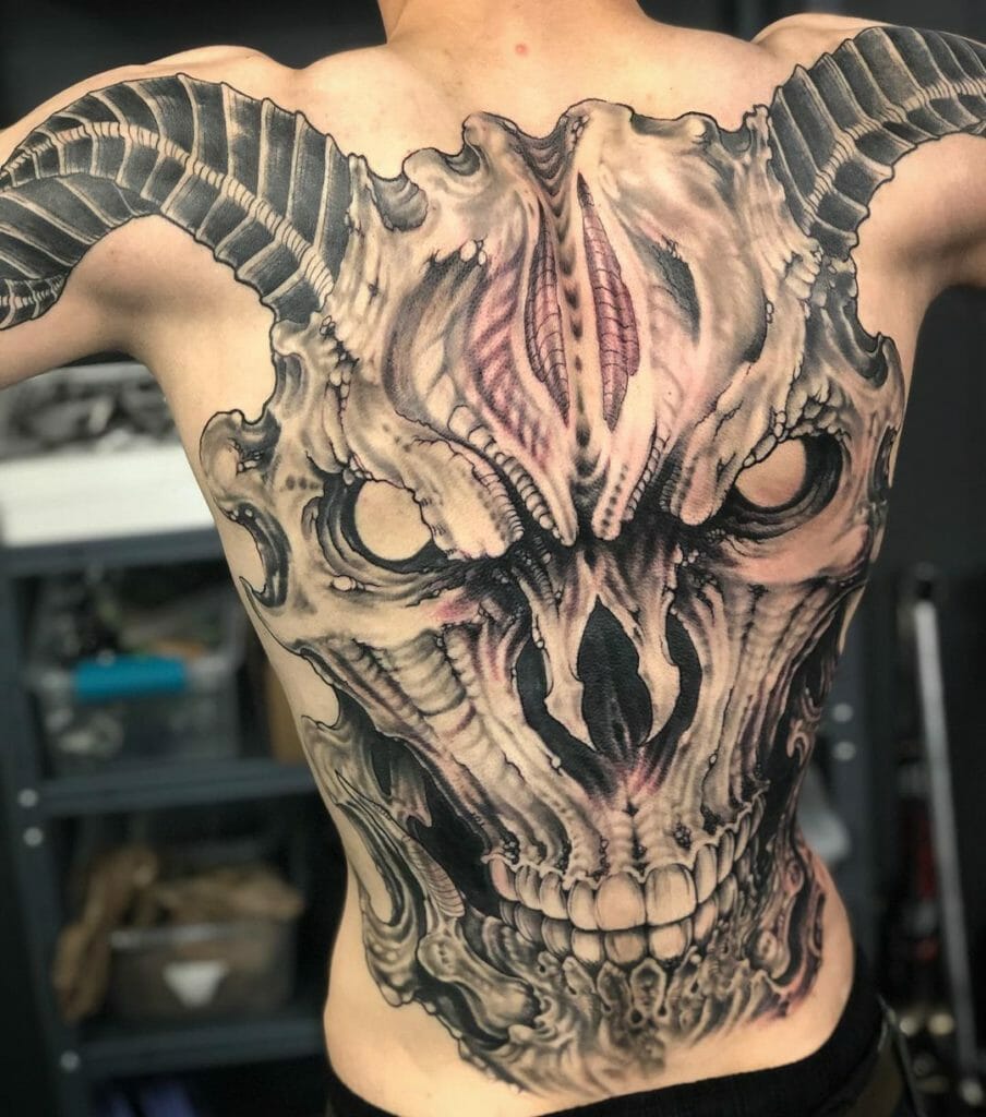 Biomech Doom Tattoo