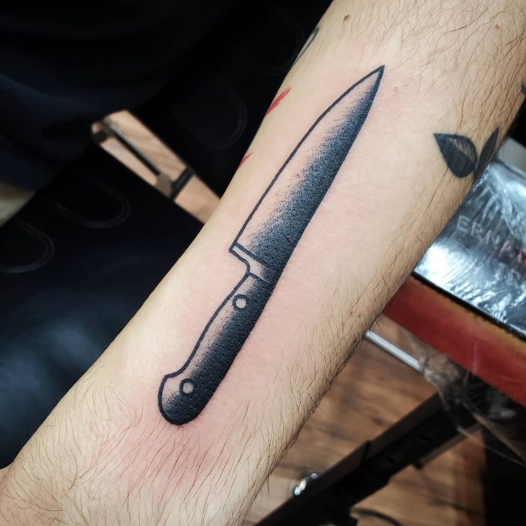 Chef Knife Tattoos