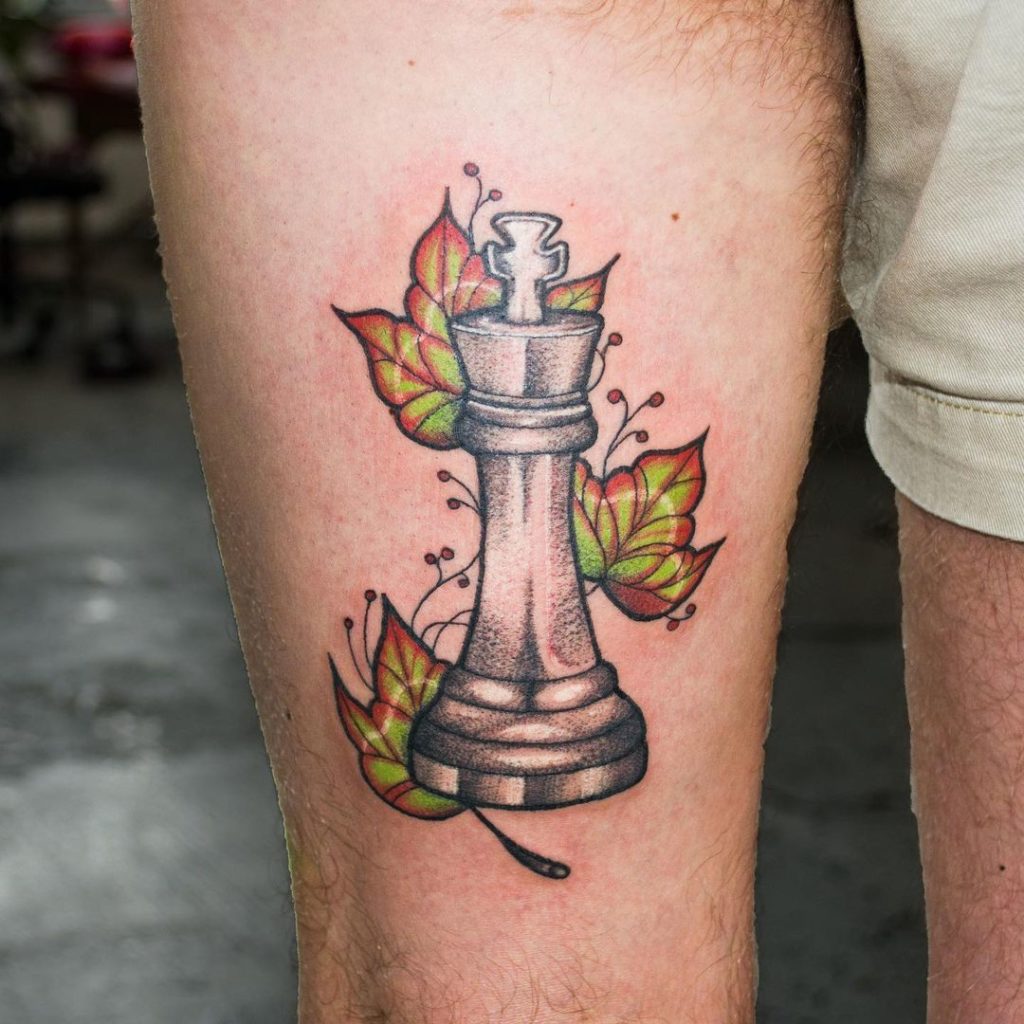 Chess Piece Tattoo