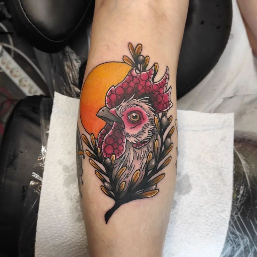 Chicken Tattoo