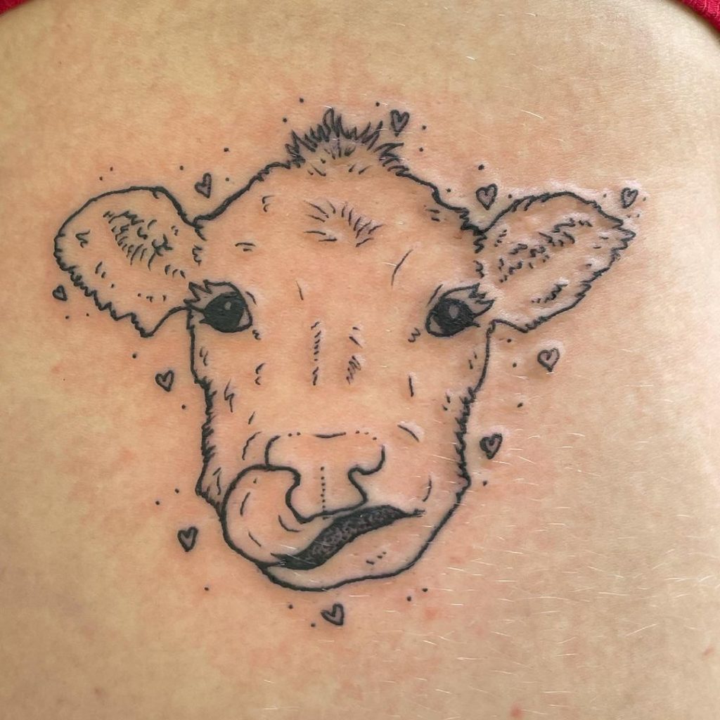 Cow Tattoo