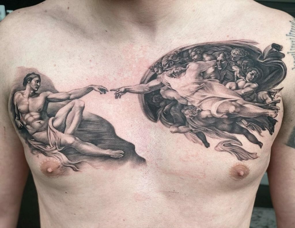 Creation of Adam Tattoo