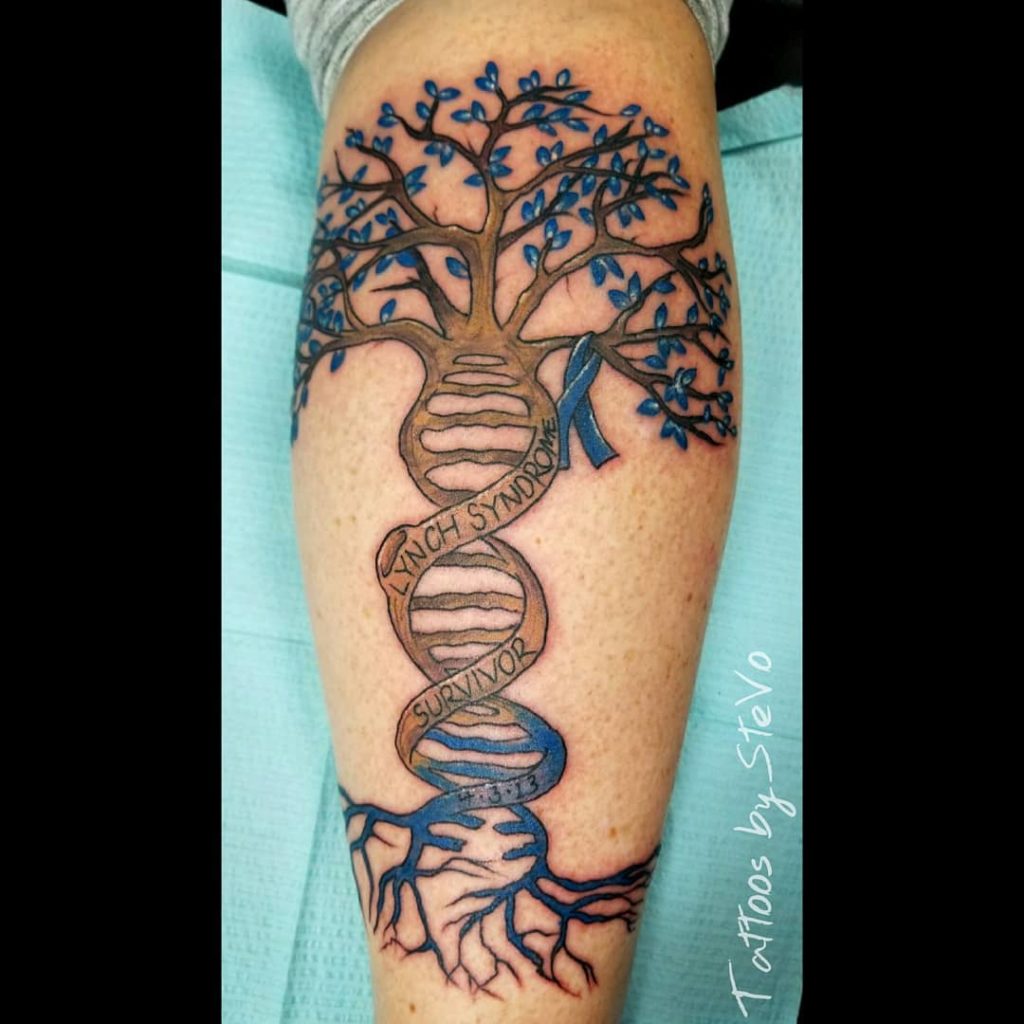 DNA Cancer Survivor Tattoo