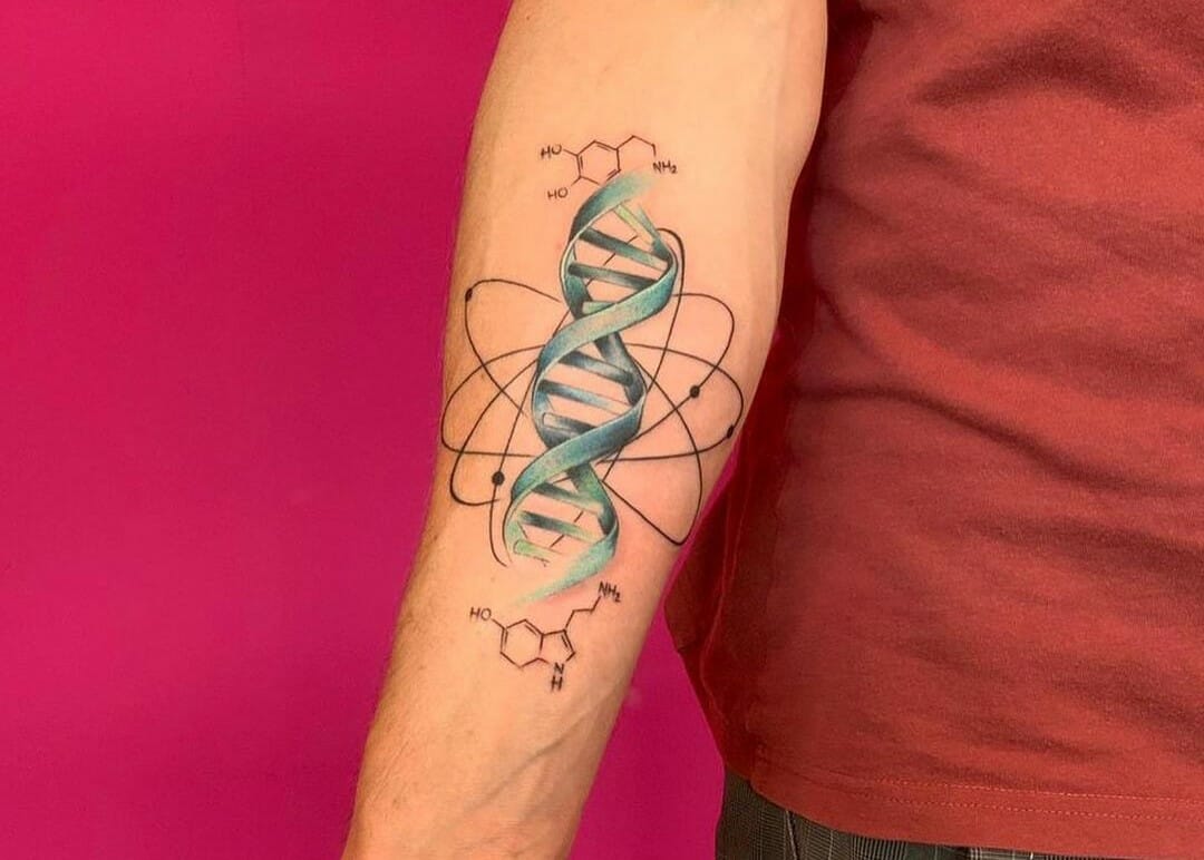 101 Best DNA Tattoo Ideas Youll Have to See to Believe  Outsons