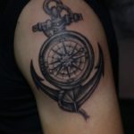 Dark Compass Tattoo