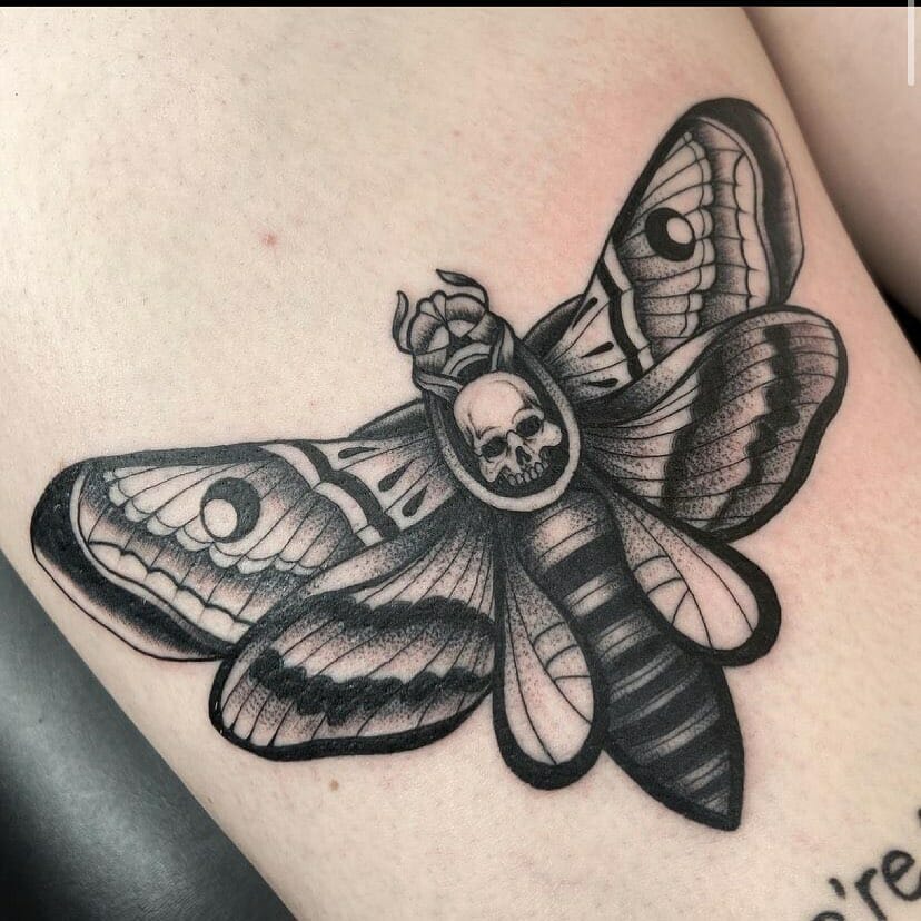 101 Best Death Moth Tattoo Ideas You'll Have To See To Believe! - Outsons