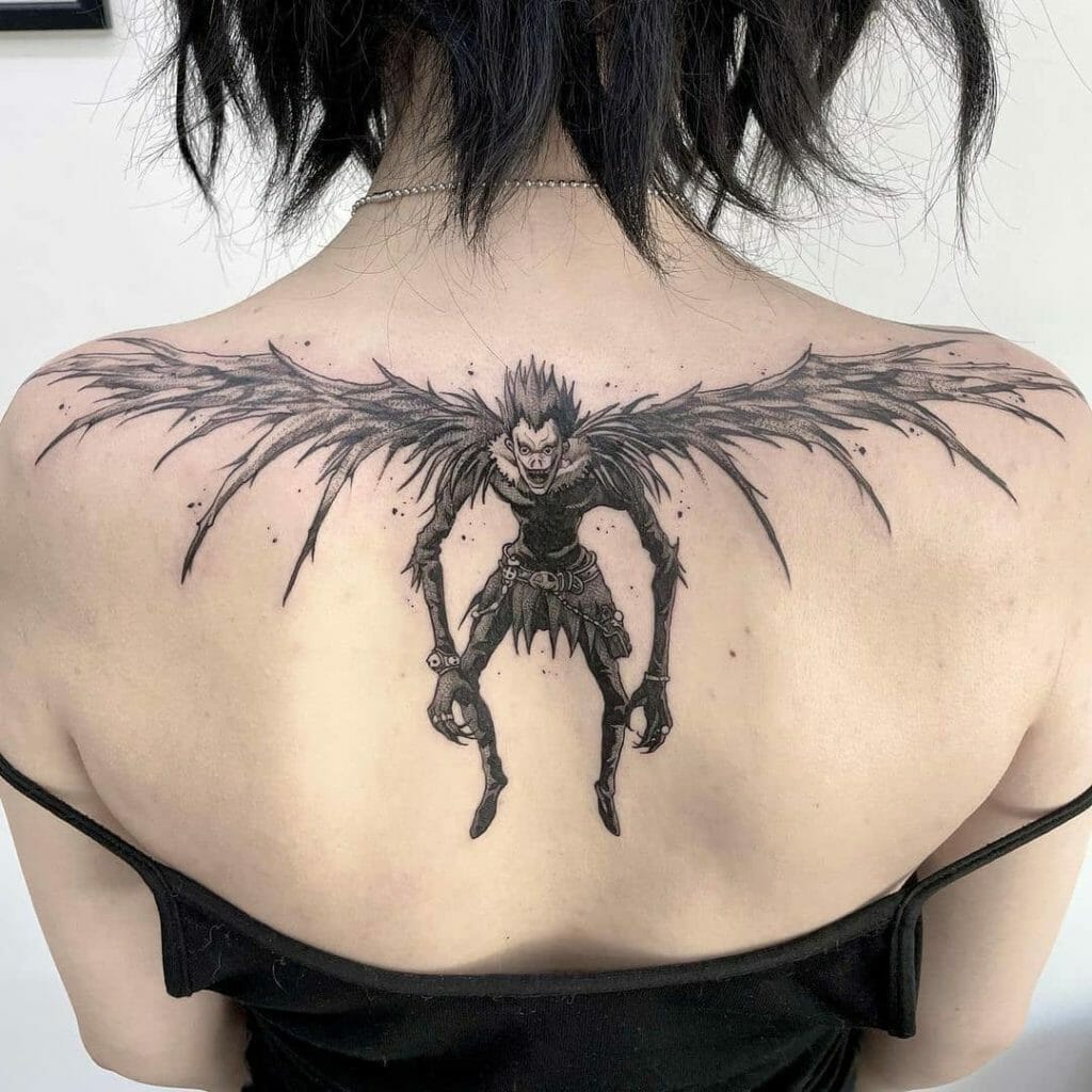 Death Note Ryuk Tattoo Ideas
