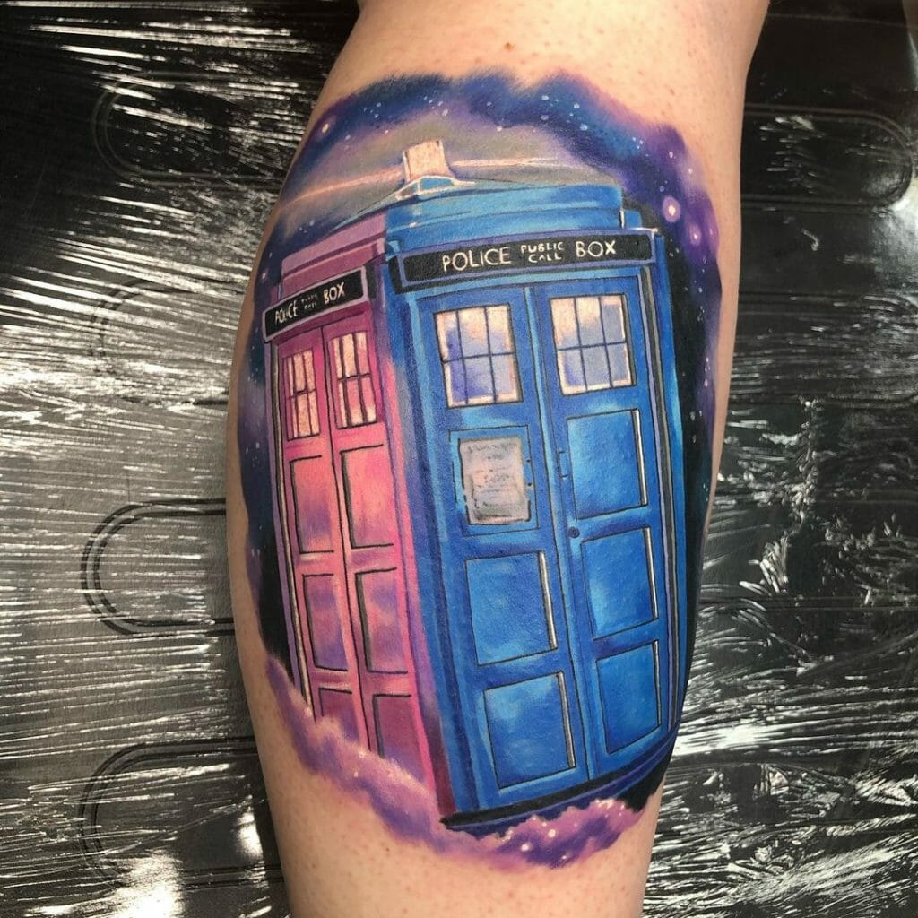 Doctor Who Tardis Tattoo