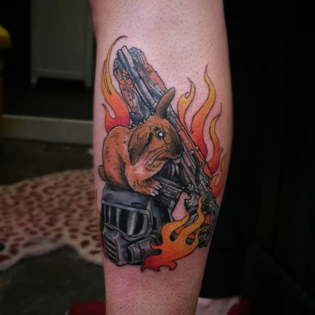 Doom Bunny Tattoo