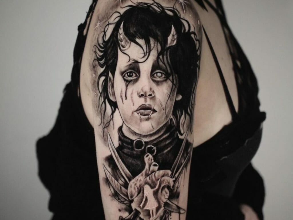 Edward Scissorhands Tattoo