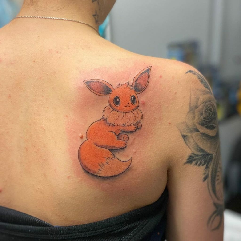 Eevee Tattoos For Your Back