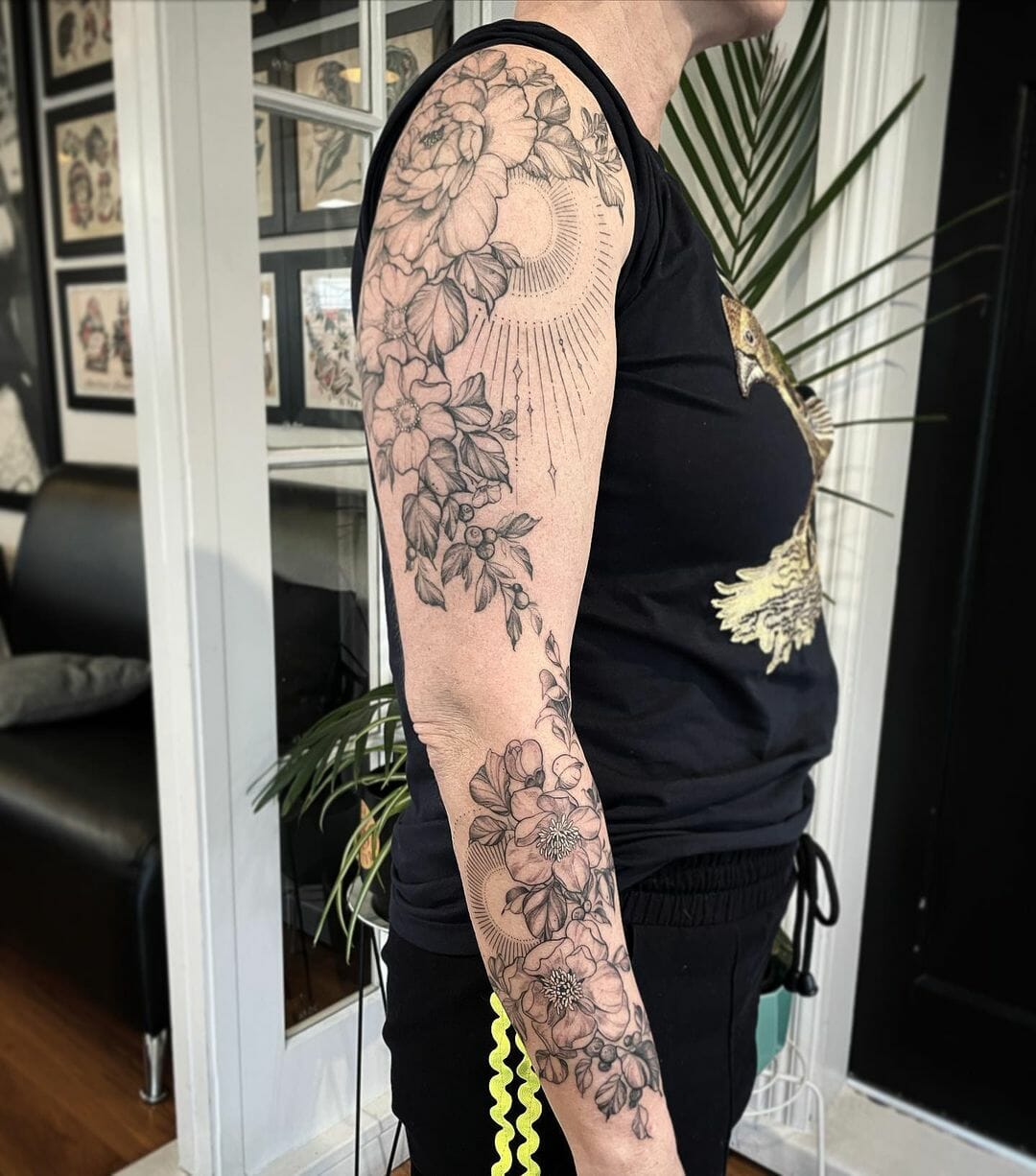 66 Amazing Floral Sleeve Tattoo Ideas To Inspire You In 2023! - Outsons