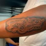 Faith Fear Tattoo