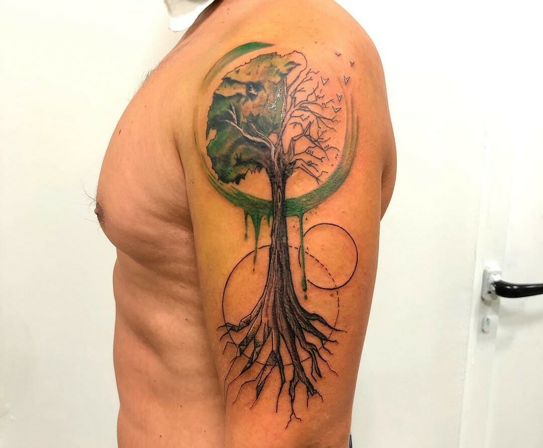 Family tree tattoo. Interesting. | Family tree tattoo, Tree tattoo designs,  Tattoos with meaning