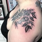 Flower Shoulder Tattoos