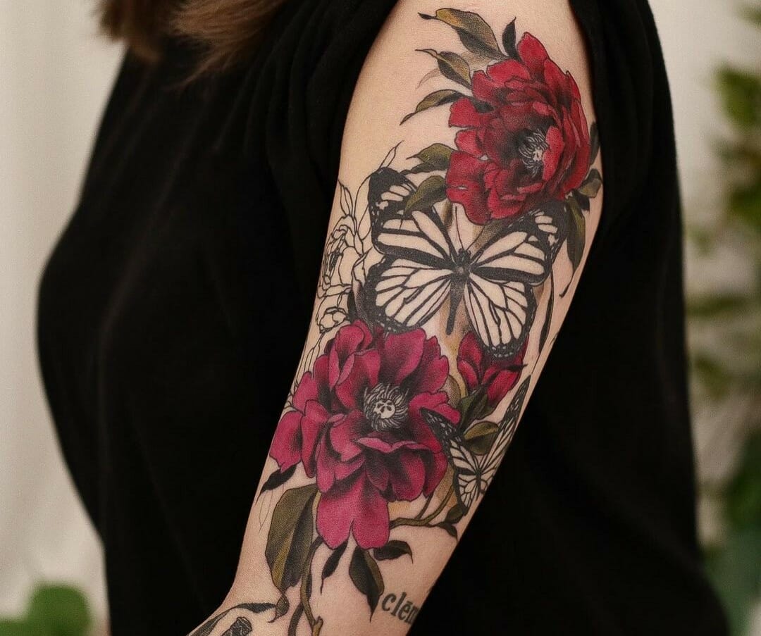 10 Best Flower Sleeve Tattoo Ideas You Have To See To Believe Outsons Men S Fashion Tips And Style Guides