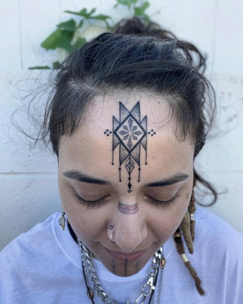 Forehead Tattoo