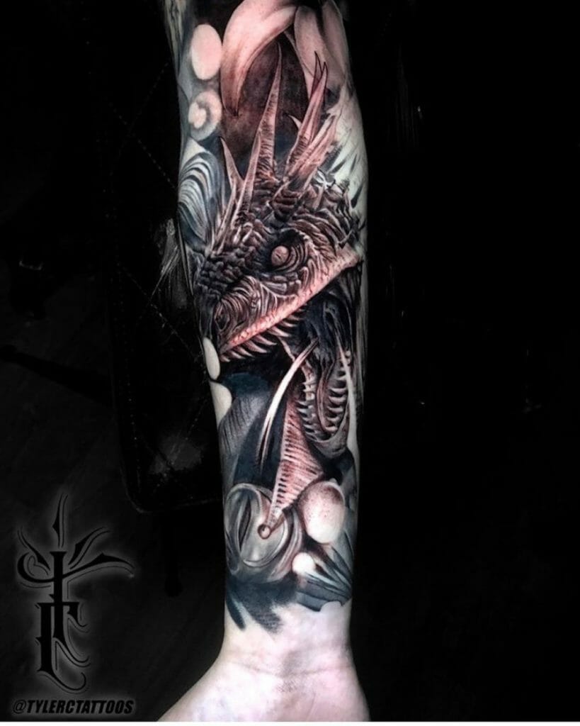Harry Potter Dragon Tattoo