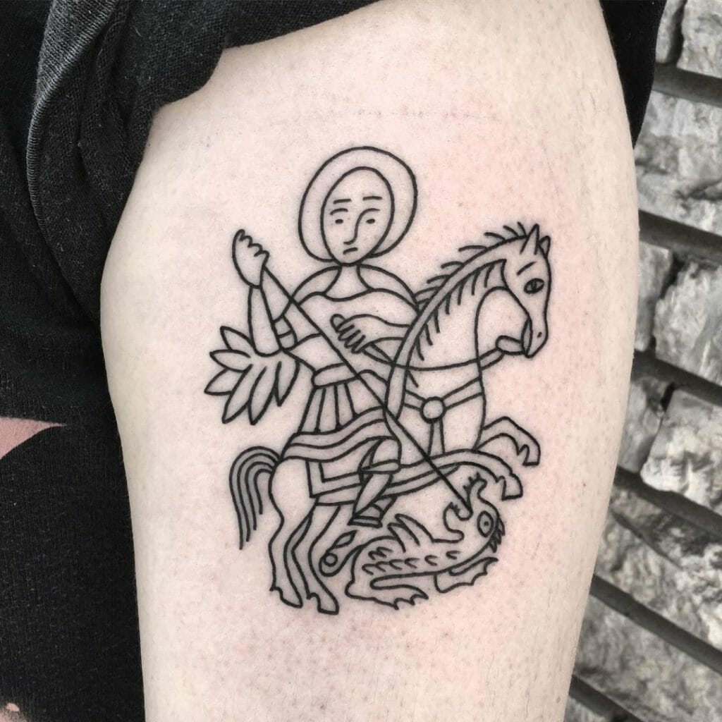Ideas For A Crusader Tattoo With A Medieval Art Style